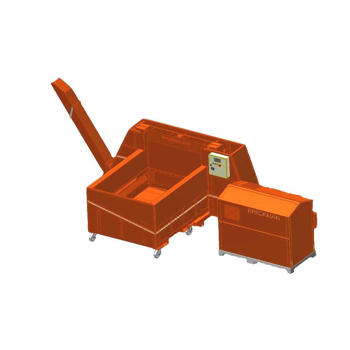 Брикетировочный пресс Brickman 2000K
